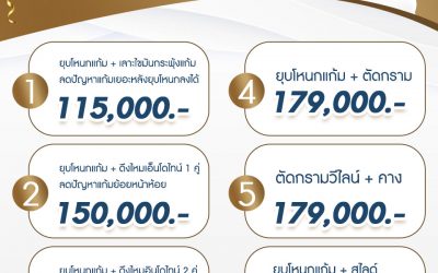 แพ็กเกจคู่ รีวิวเคส ผ่าตัดสองรายการ