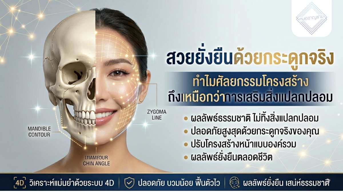 กระดูกจริง