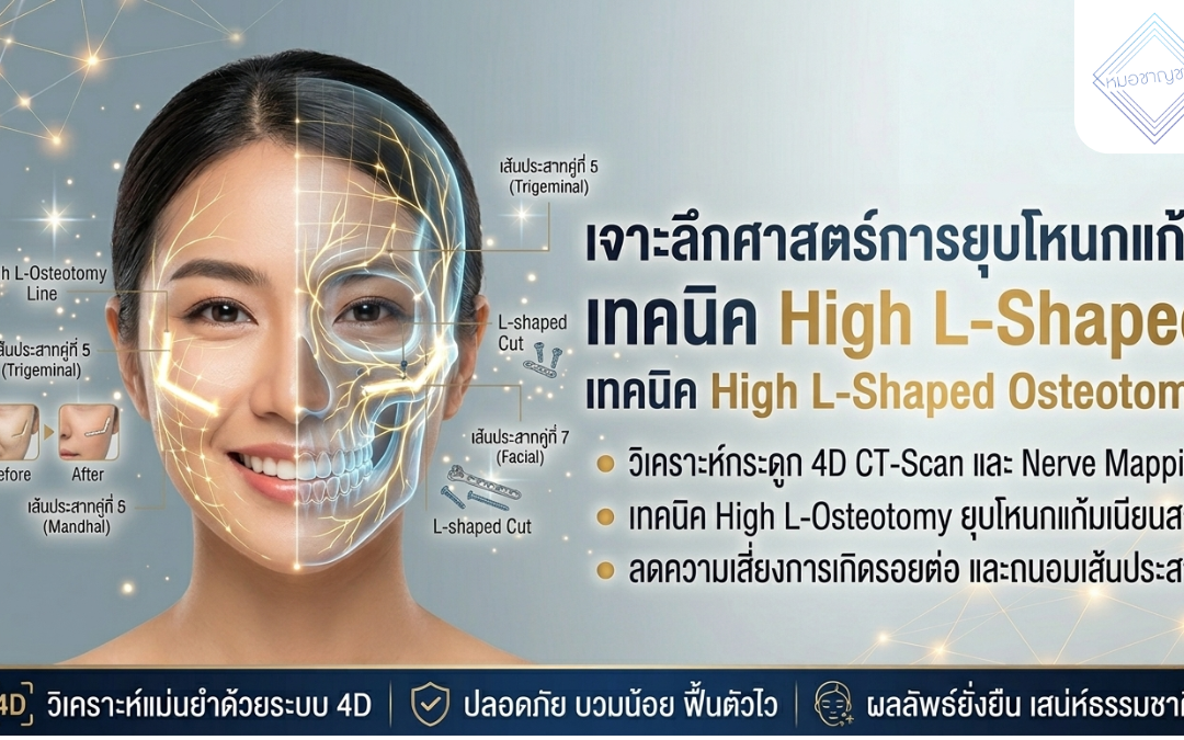 ปรับโครงสร้างเพื่อใบหน้าละมุน