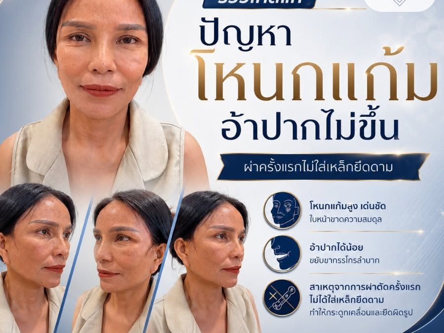 ผู้รับบริการเคยผ่านการผ่าตัดมาก่อน แต่หลังผ่าตัดยังพบปัญหา
